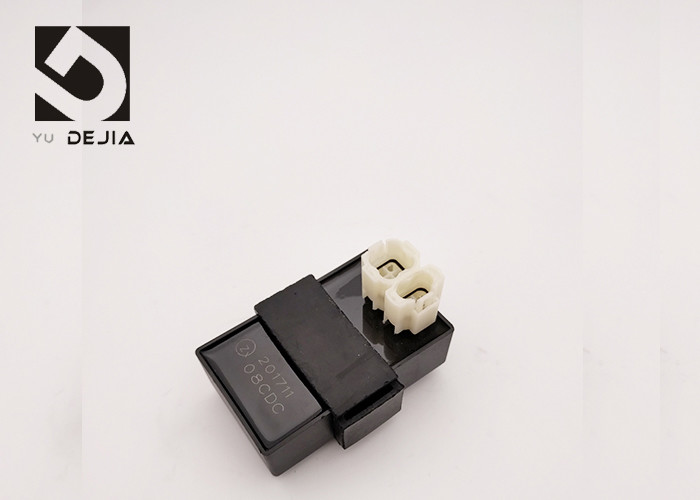 White Round Plug Motorcycle Cdi Unit , 6 Pin Cdi Ignition Box For Loncin Zongshen CB200