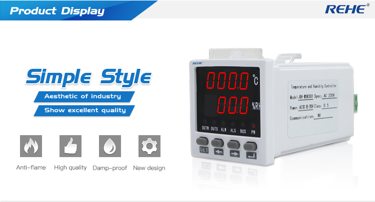 Intelligent Temperature and Humidity Controller for incubators 48*48mm 50000 s incubator