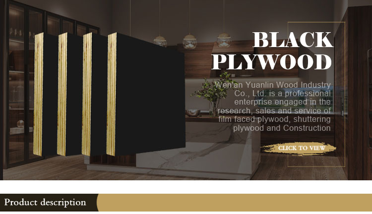 Durable Poplar Core Plywood , Film Faced Shuttering Plywood For Building Construction