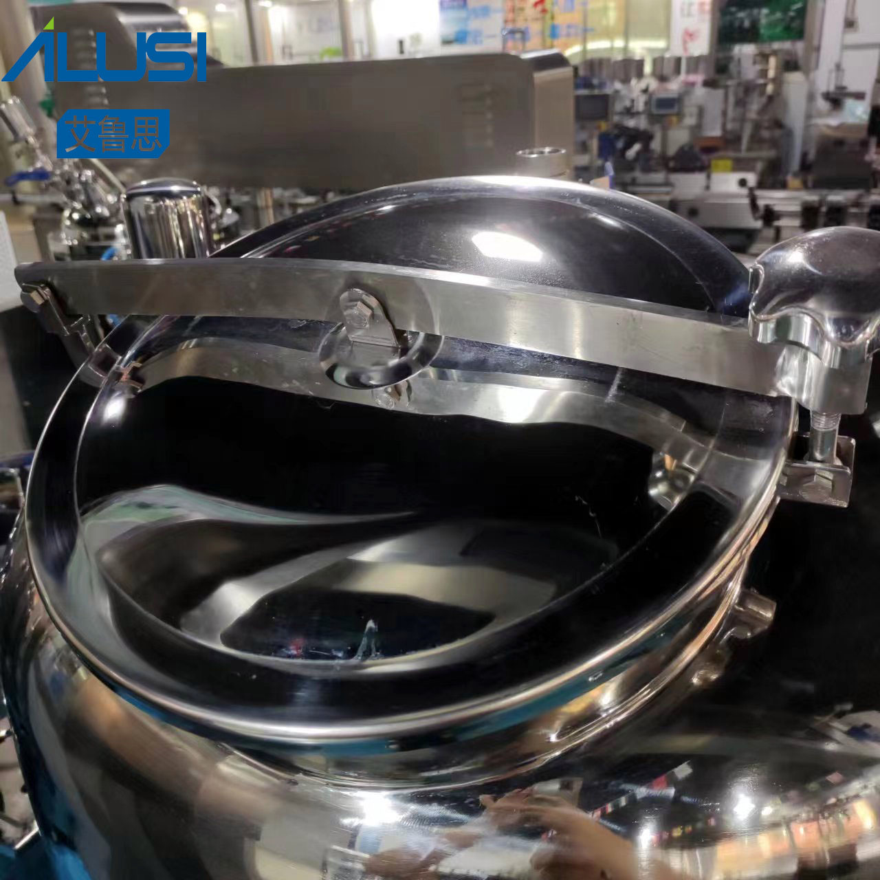 50L-20000L Movable Chemical SS Storage Tank For Liquid Cream Food Grade