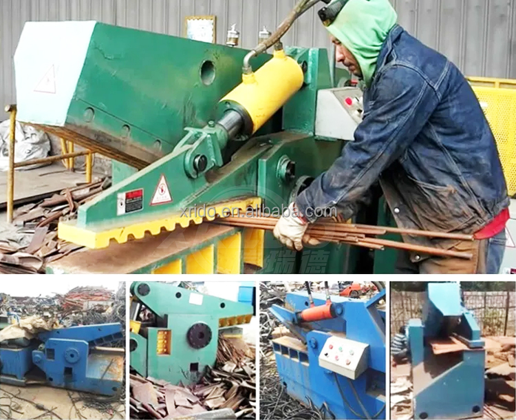 Waste Metal Alligator Shearing Machine 1800T Hydraulic Alligator Shear