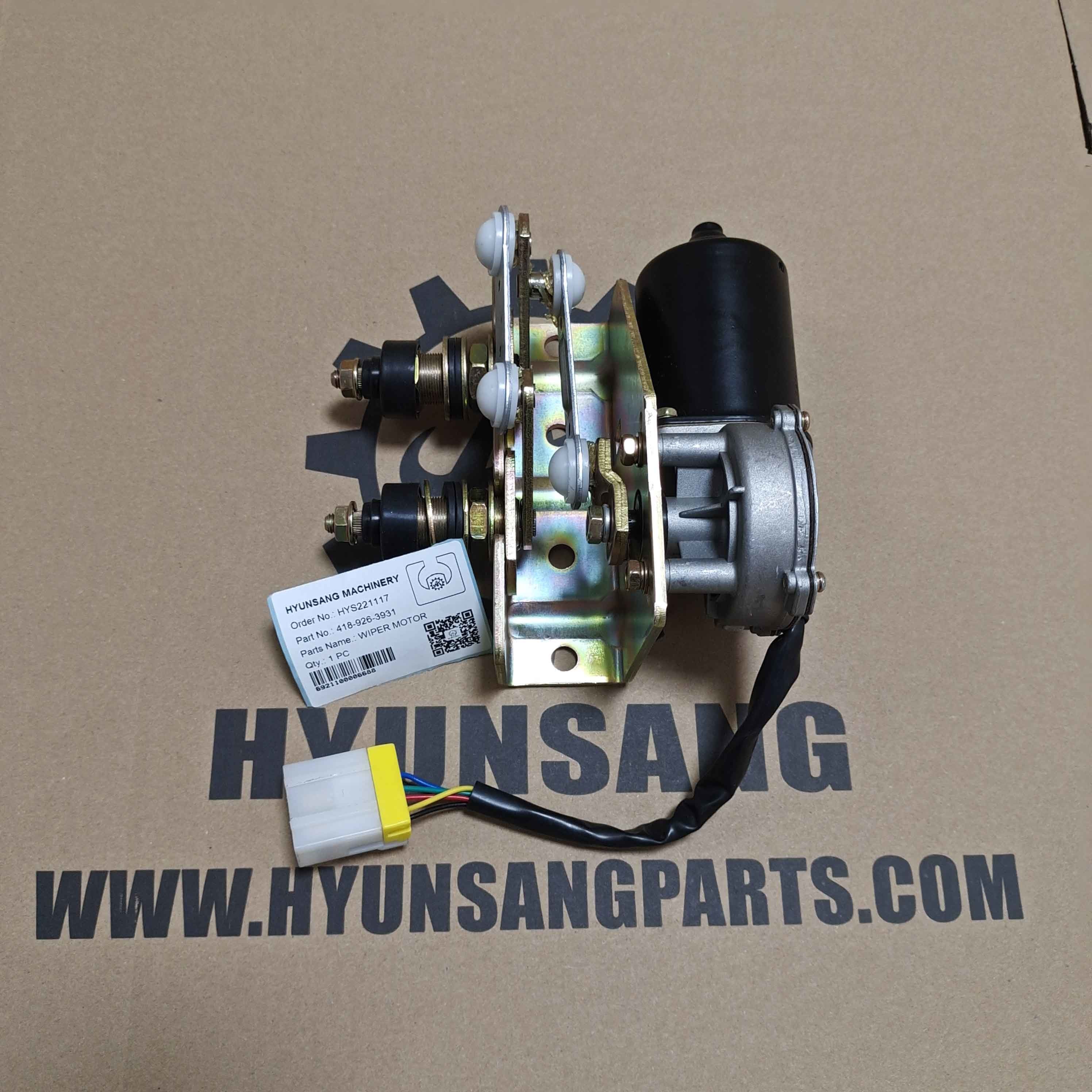 Wiper Motor 418-926-3931 4189263931 418-926-3932 For WA270 WA320 WA320L WA320PT