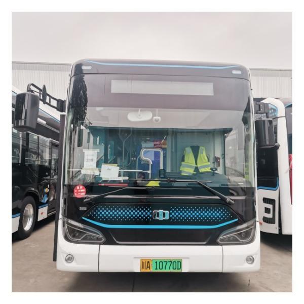 Air Suspension LHD Public Electric City Bus 650KM Mileage
