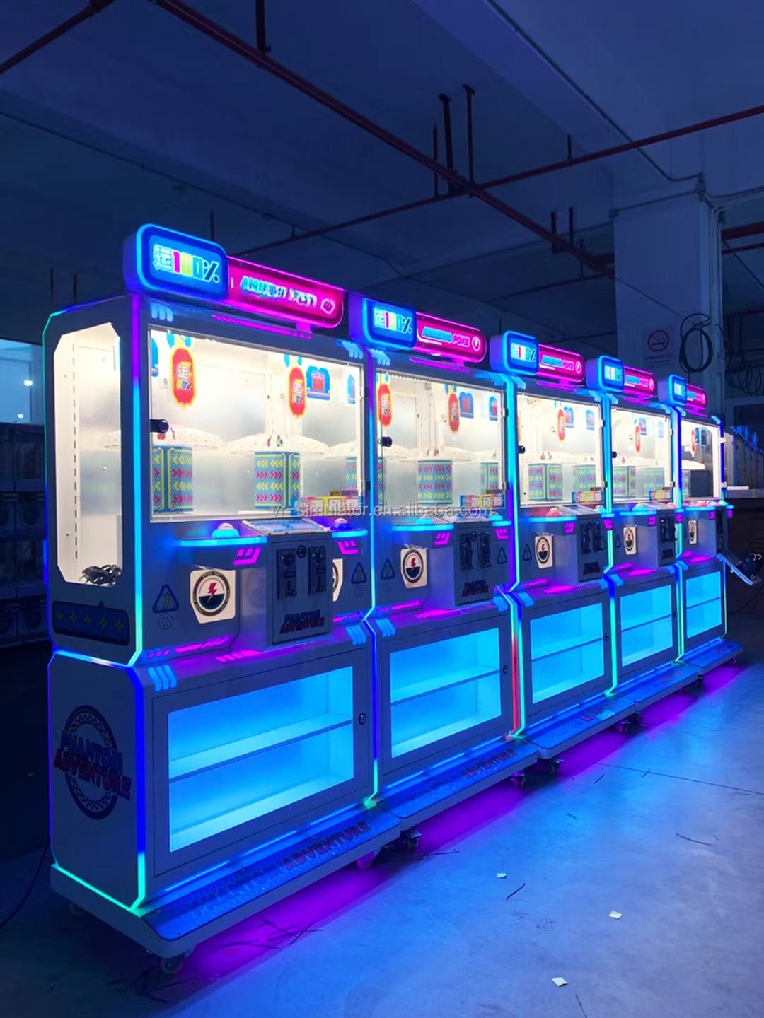 Dreamland 2024 coin operated prize game machine claw crane clip vending machine lucky clip arcade game machine