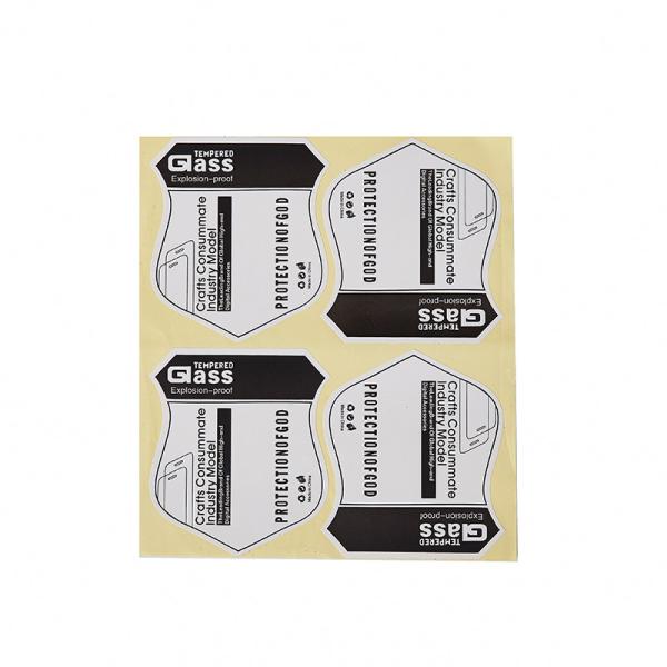 OEM Silk Screen Vinyl Packaging Sticker Labels Adhesive Waterproof