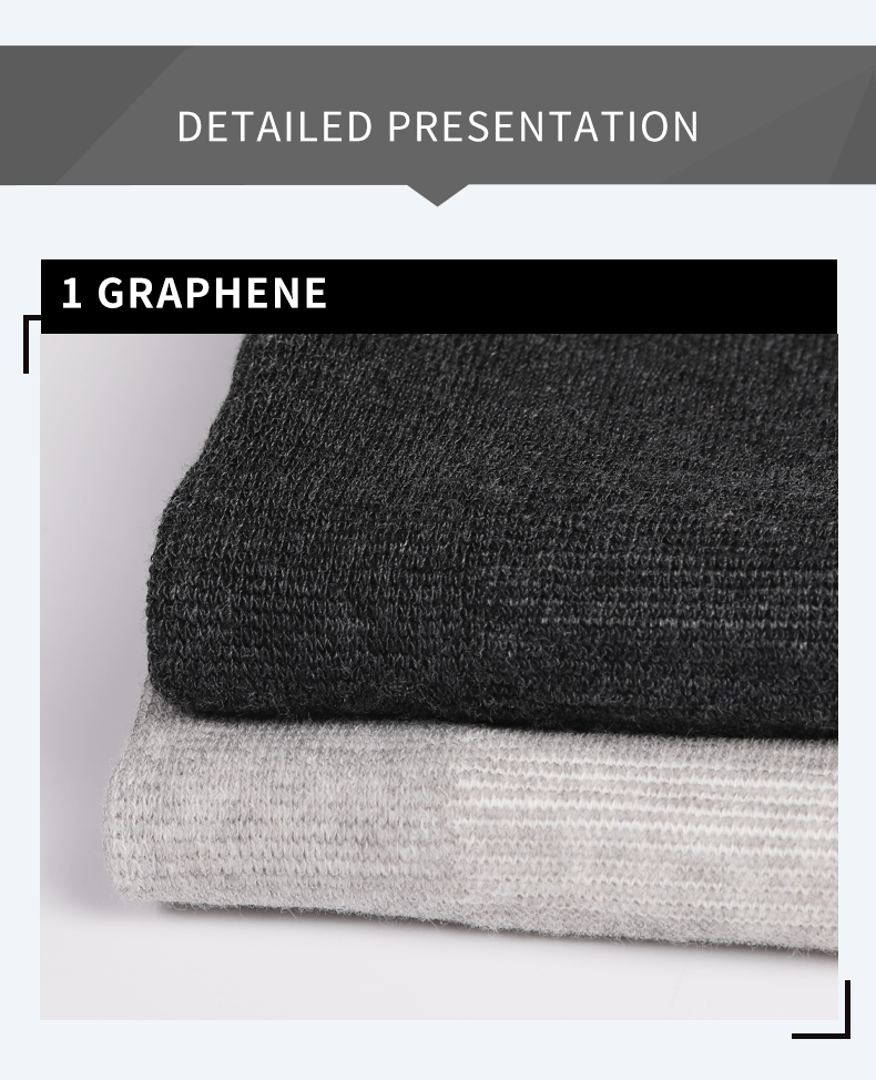 ODM Graphene Knitted Protective Sports Knee Pads Skid Resistant For Men Women