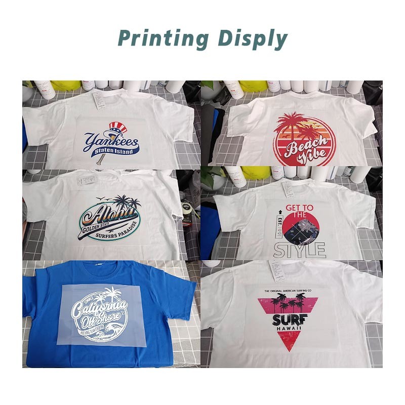 Direct To Film T-shirt Printing Machine In 30cm Printing Width VT-300