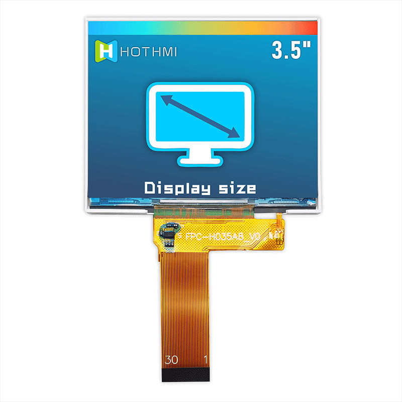 2.8V 3.5 Inch TFT LCD Display Screen 640x480 Pixels TFT-H035A8VGIST6N30