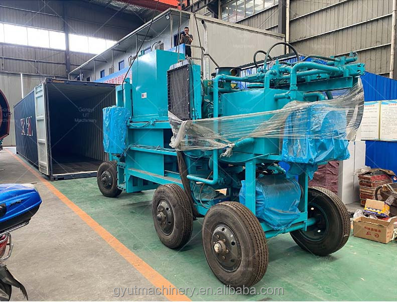 8566 KG Full-Automatic Hydraulic Alfalfa Clover Baler Machines