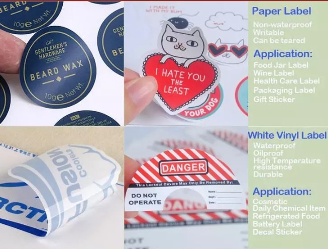 OEM/ODM Printing Thermal transfer labels/Direct thermal labels/Barcode Labels for Dymo/Zebra//Honeywell printer
