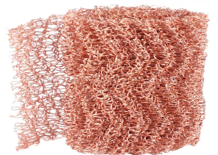 OEM Pure Copper Wire Mesh 35cm Width 30m Miter Pest / Rodent Control