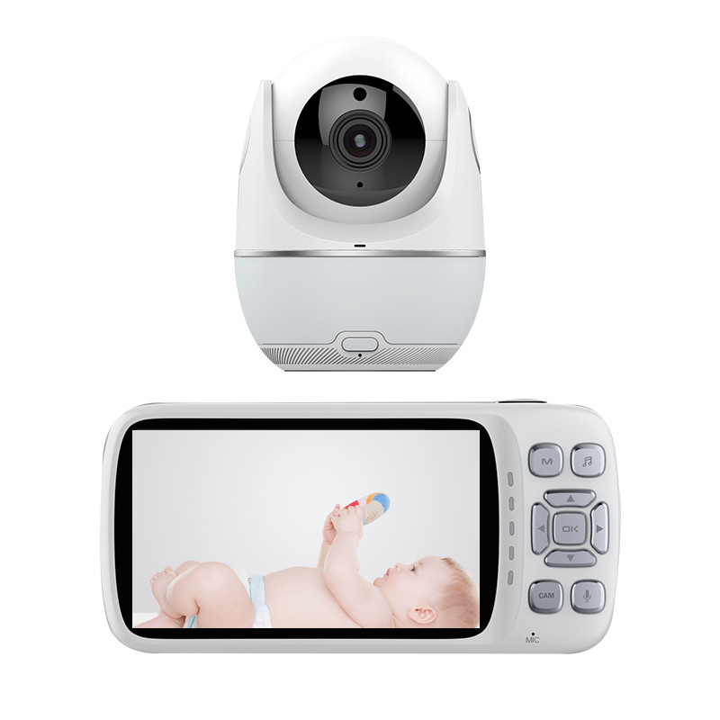 HD IPS Screen 720P Baby Monitor Home Pet Camera System Two Way Voice Talk