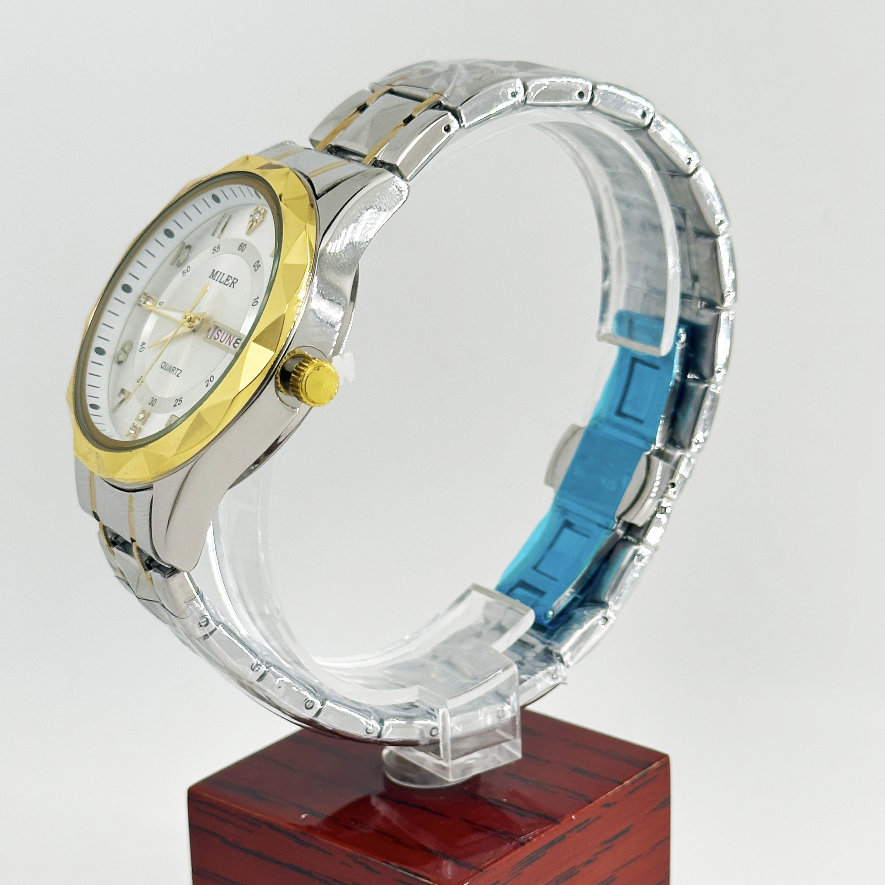 ML-1003 quartz wrist watch Waterproof Watches Luminous Stainless Steel Watches