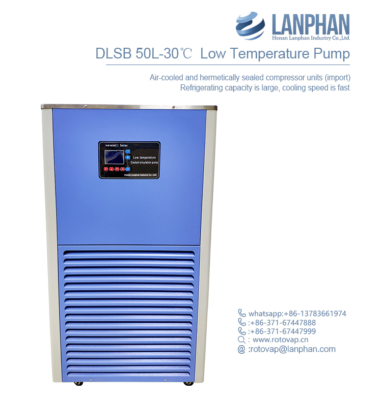 Low Temperature 3850w Cryogenic Liquid Lab Chiller Unit