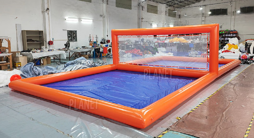inflatable volleyball court