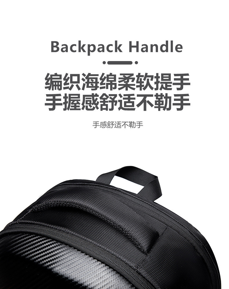 NEW BUSINESS BACKPACK DAILY COMMUTER BACKPACK MEN'S LARGE CAPACITY SHOCK-ABSORBING WATERPROOF SCHOOLBAG LAPTOP BAG