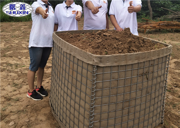 1 X 1 X 1 Military Protective Bastion Galfan Sand Filled Barriers