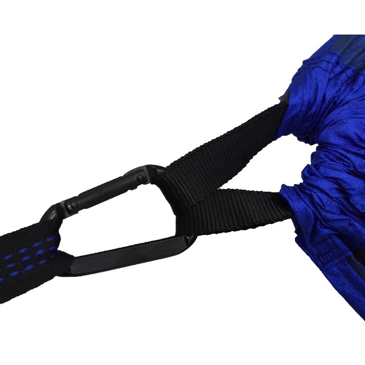 0.68kg 210T Parachute Nylon Portable Camping Hammock