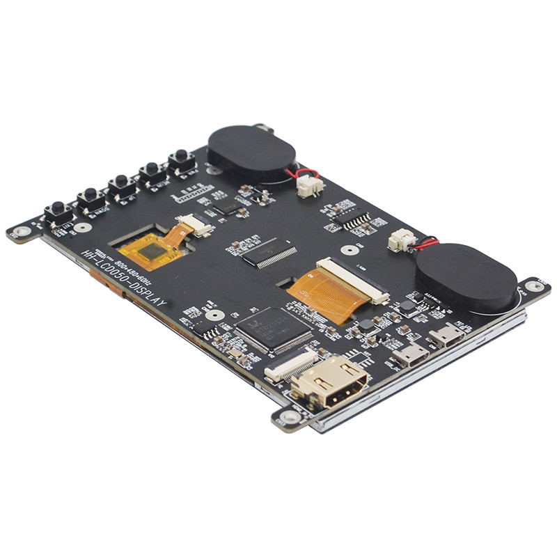 HDMI Compatible With Raspberry Pi4 5 Inch TFT LCD Display 800x480 Dots With CTP