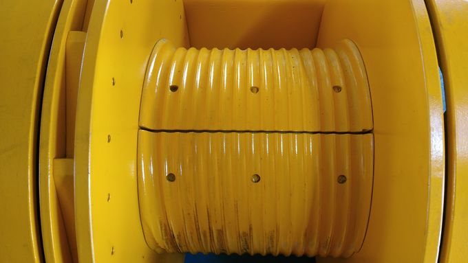 Q235 Steel Single Drum Lebus Sleeve For 220 Volt Electric Winch