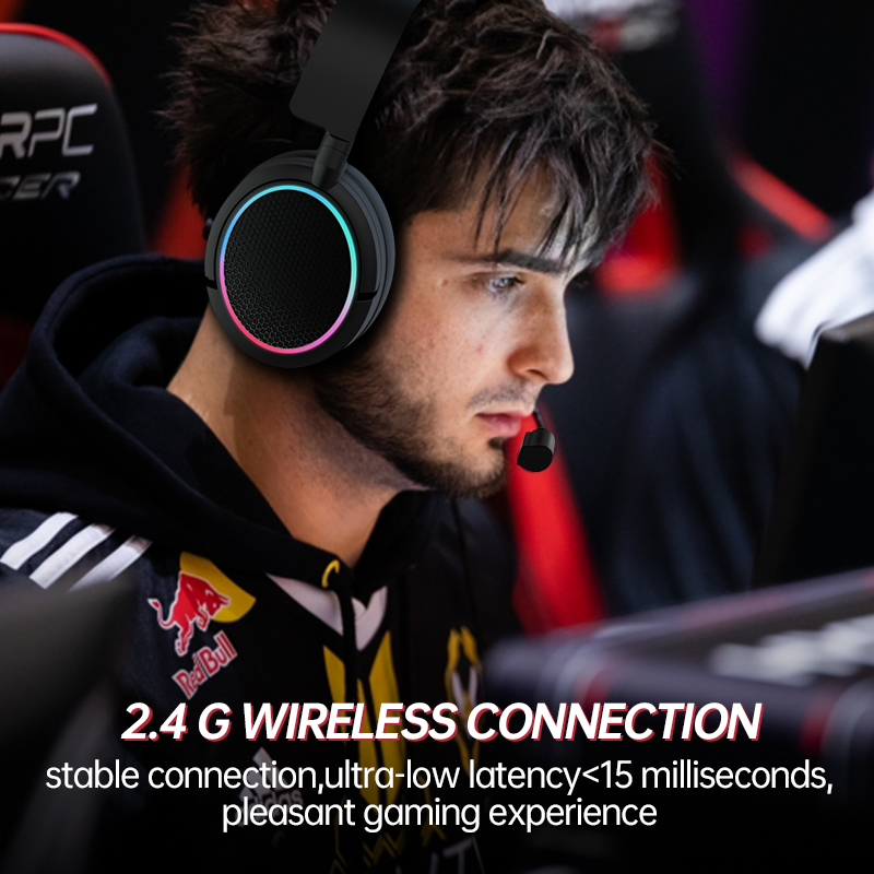 Logitech Compatible 2.4G Wireless Gaming Headset X3 Pro 2nd Edition With Mic LED