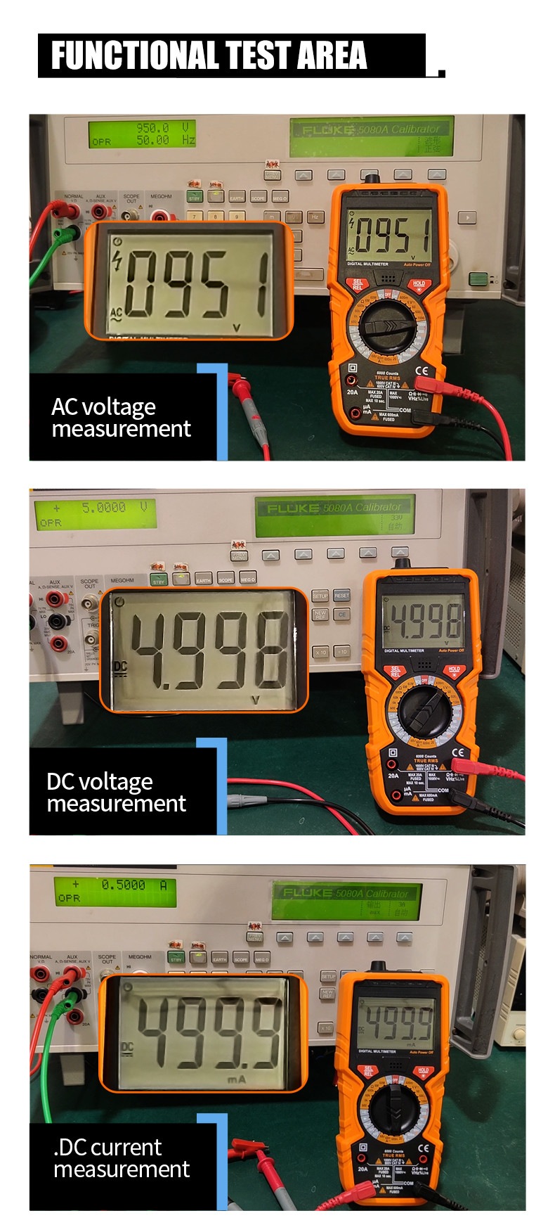 Digital Low Voltage Multimeter , High Precision Electrical Multimeter Tester