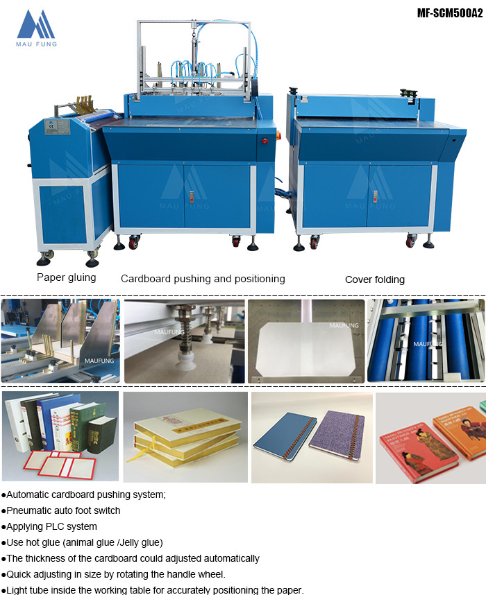 Two Stations 360 PCS/H 780*430mm Cardboard Box Making Machine Case Maker Machine