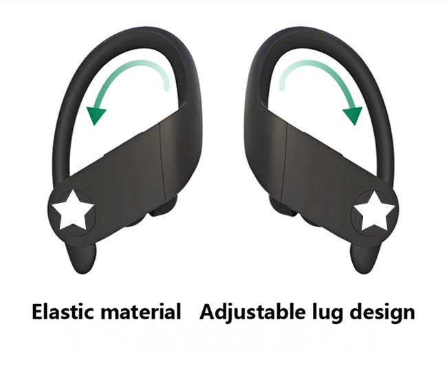 500mAh TWS Bluetooth Earphones