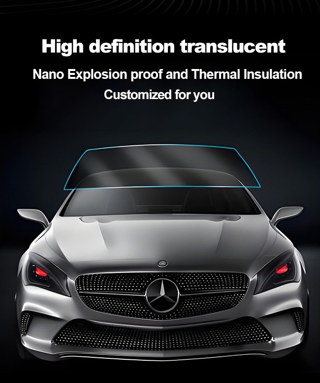 Window Tint Film Anti Reflective Car Nano Carbon Film For UV Protection