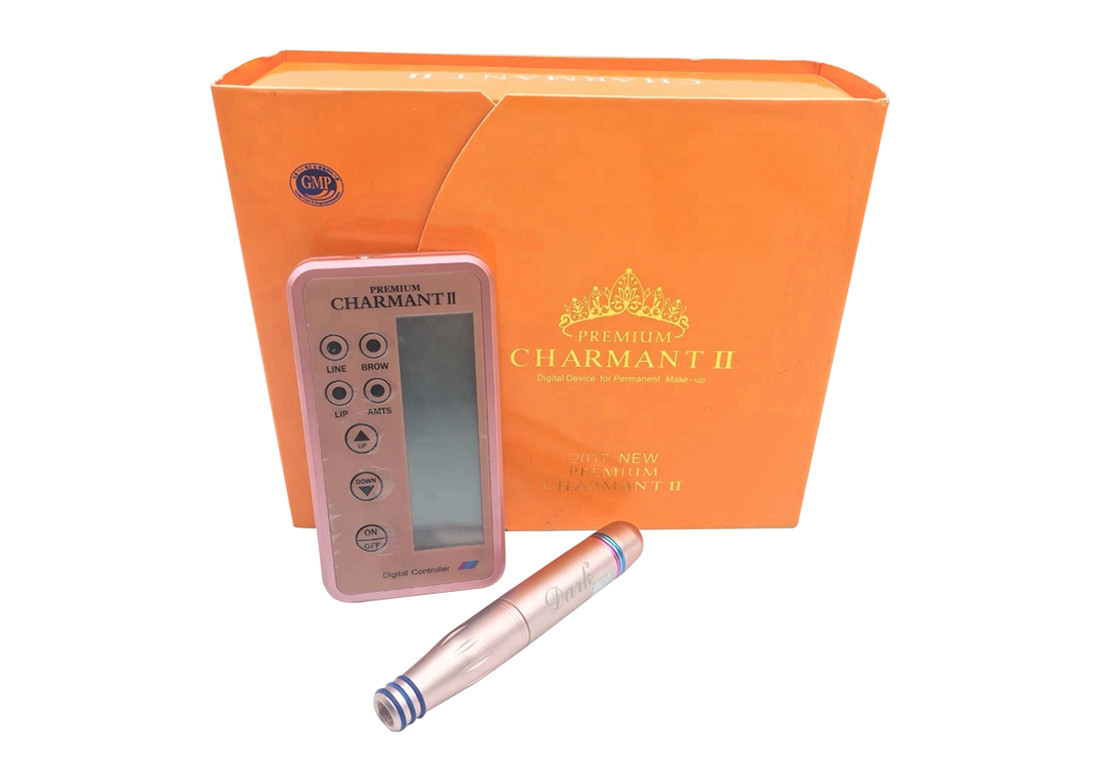 Aluminium Alloy Microblading Charmer Princesses Rose Gold Cosmetic Tattoo Machine