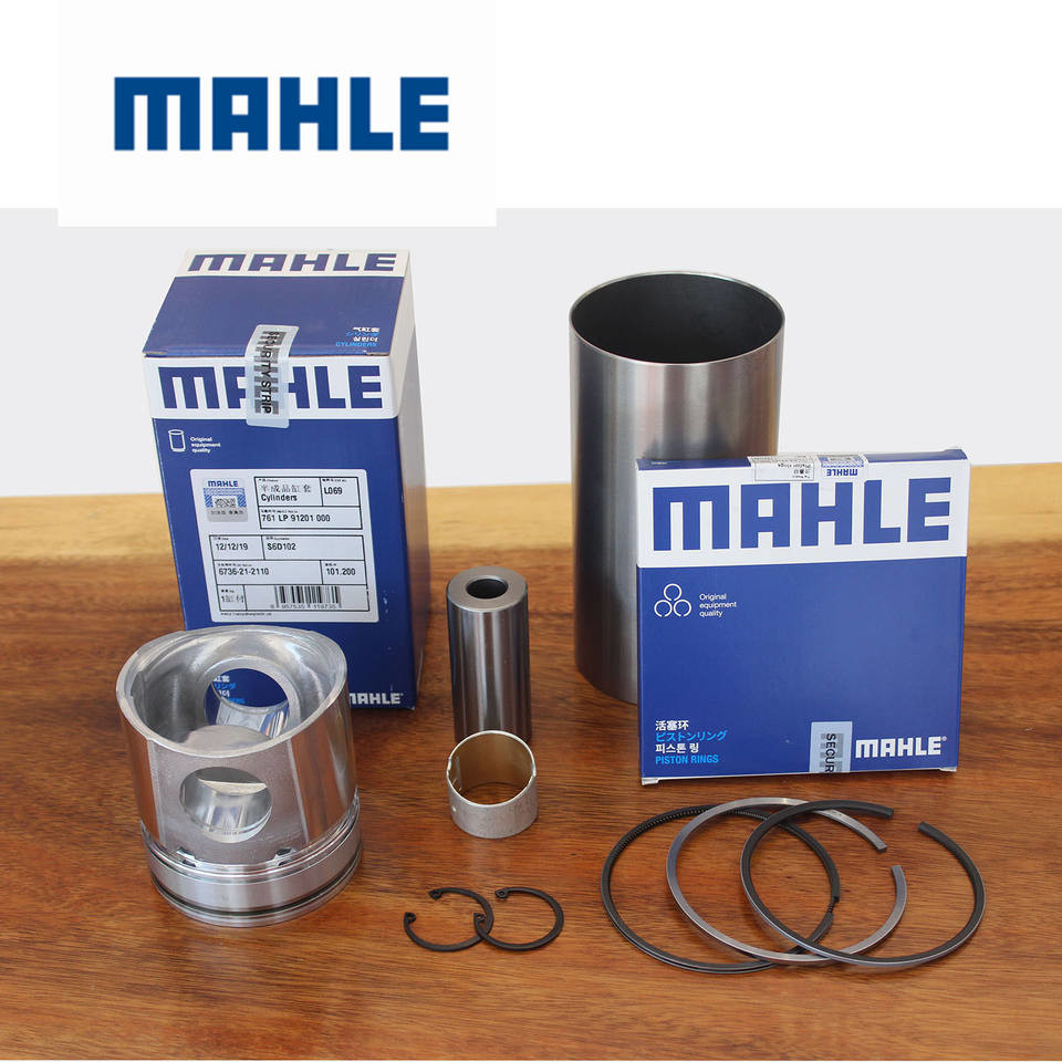 6D102 6BT 6736-21-2110 Cylinder Liner Kit For KOMATSU Excavator Spare Parts