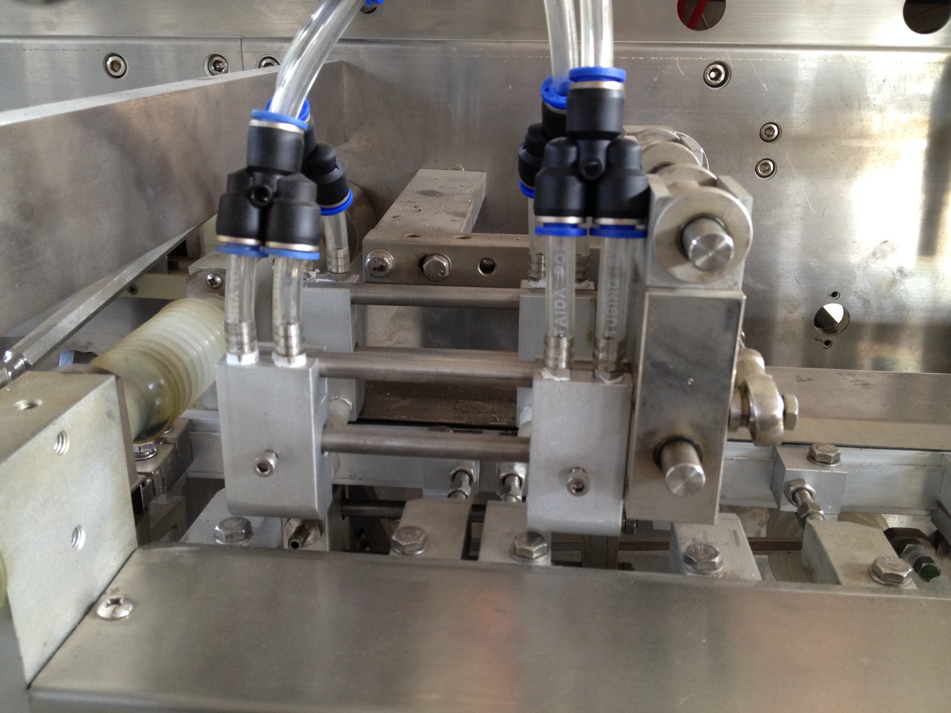 EM180D Automatic Dual Pouch Filling Machine Product Packaging System