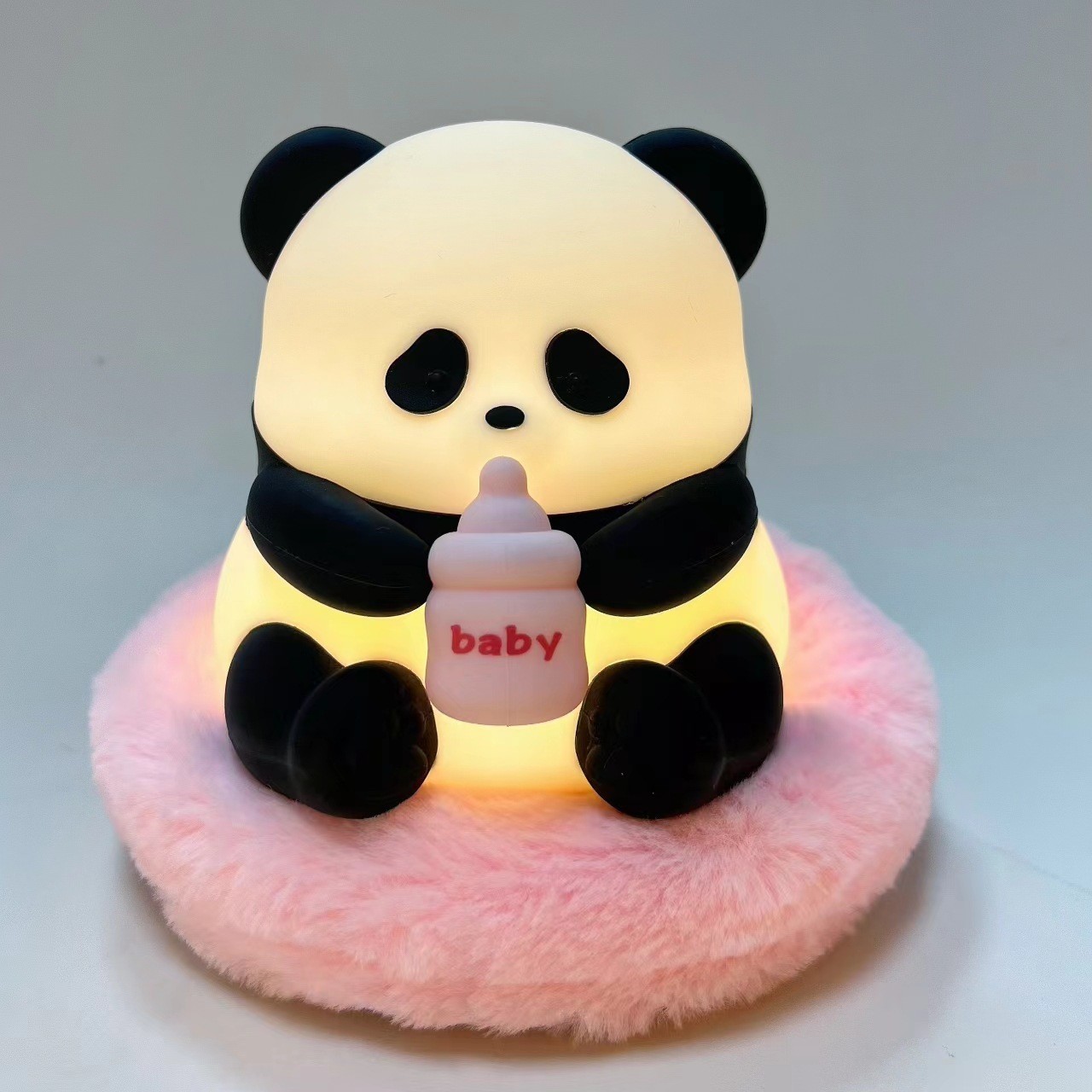 Panda Night Light For Kids Tap Control Rechargeable Sleep Timer Battery Baby Feeding Nursery Nightlight For Kids Room