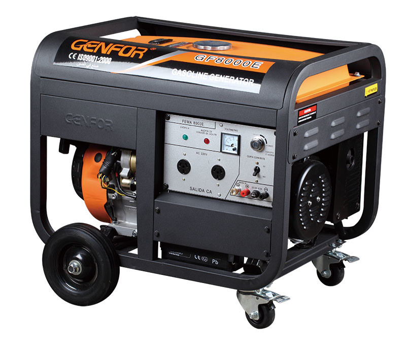 DC 19 - 26V Single Phase Generator , Welding Generator Set 8.0HP Max Output