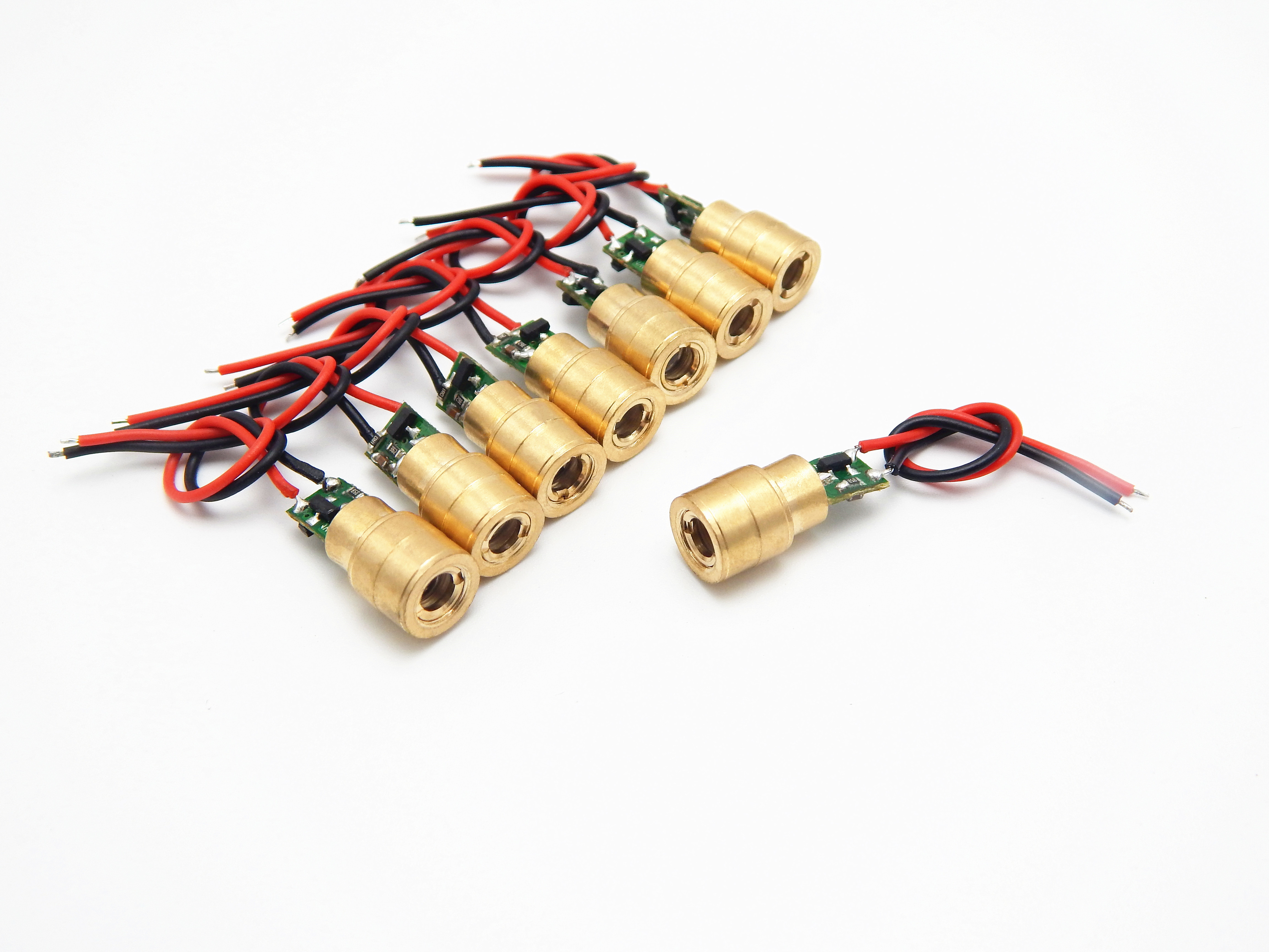 laser module 405nm~808nm laser diode module ,red light,Laser module with PCB and wire,Dot/Line/Cross light