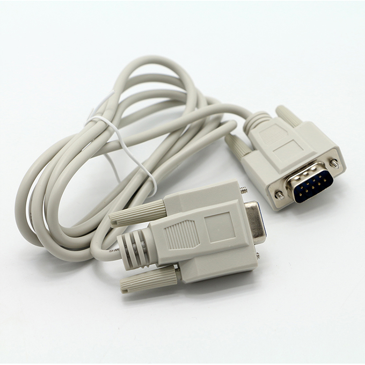 OEM Shield Male to Female DB9 RS232 9 Pin Straight Through Extension Serial Data Cable