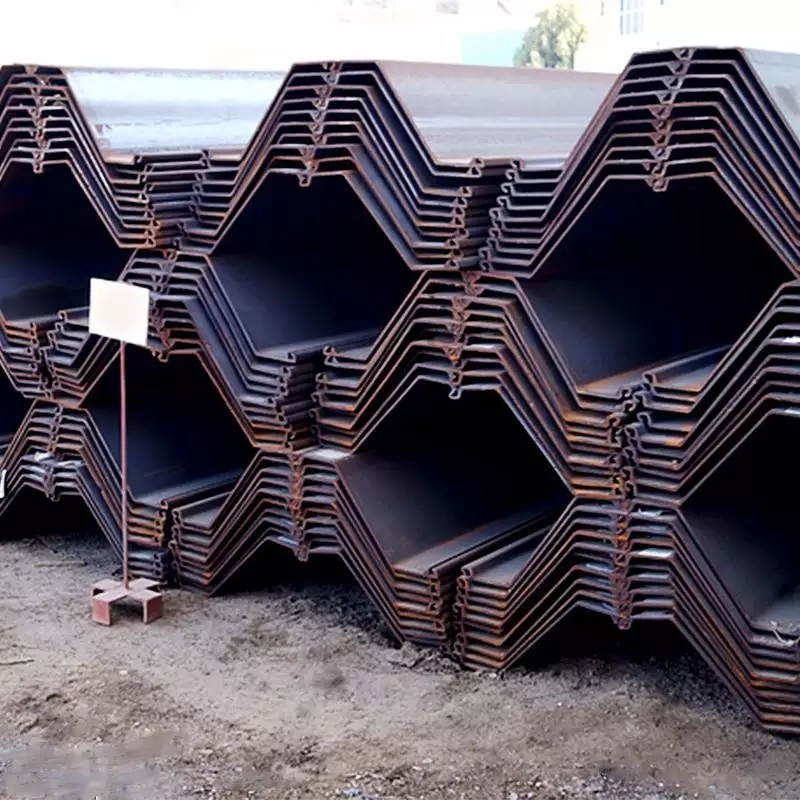 U Shape Steel Sheet Pile For Construction SY390 Q345B