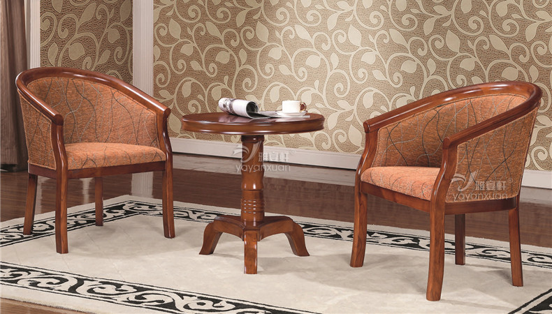 Reception Seating Furniture Of Wood Material For Supply With Cheaper Price (YW-18)