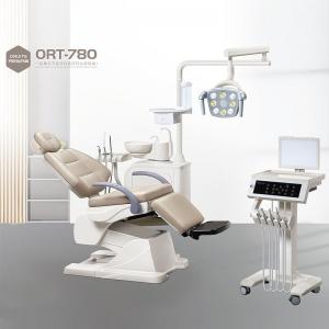 China Ergonomic Electric Dental Chair Unit 300W With LED Surgery Lamp Light on sale