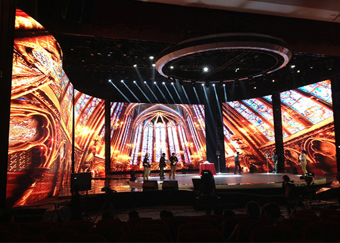 Programmable Full Color LED Display P3 Giant Stage Rental Led Screen 4K ICN2153
