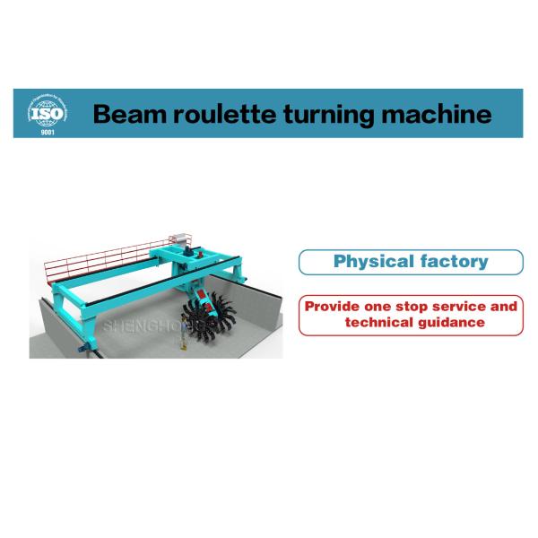 Groove Type Compost Turning Machine with 2 Cubic Meter Cubage and 0.8-1.5m Turning Height for Agriculture Application