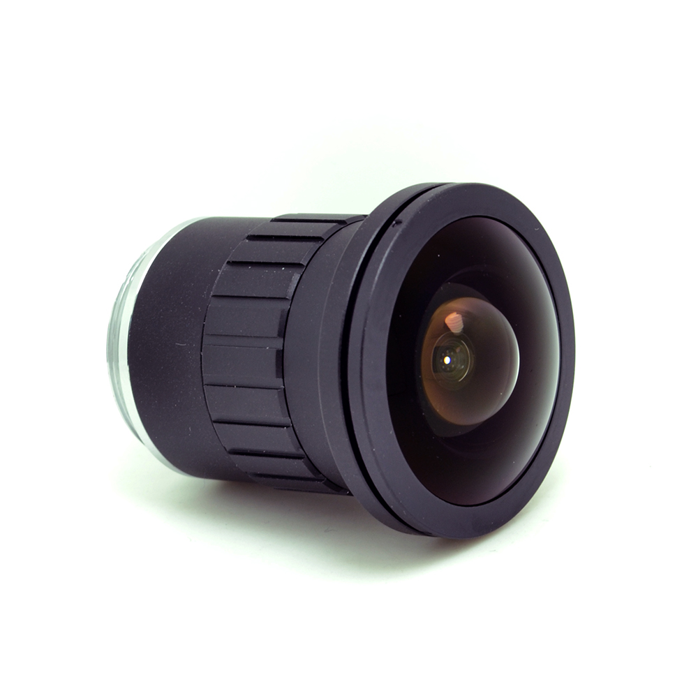 2.5mm 4K 8MP 2/3" F1.6 IR Fisheye Wide Angle View CS Mount Mono-focal CCTV Lens Auto Iris 8 Megapixel for CCTV 4K Camera