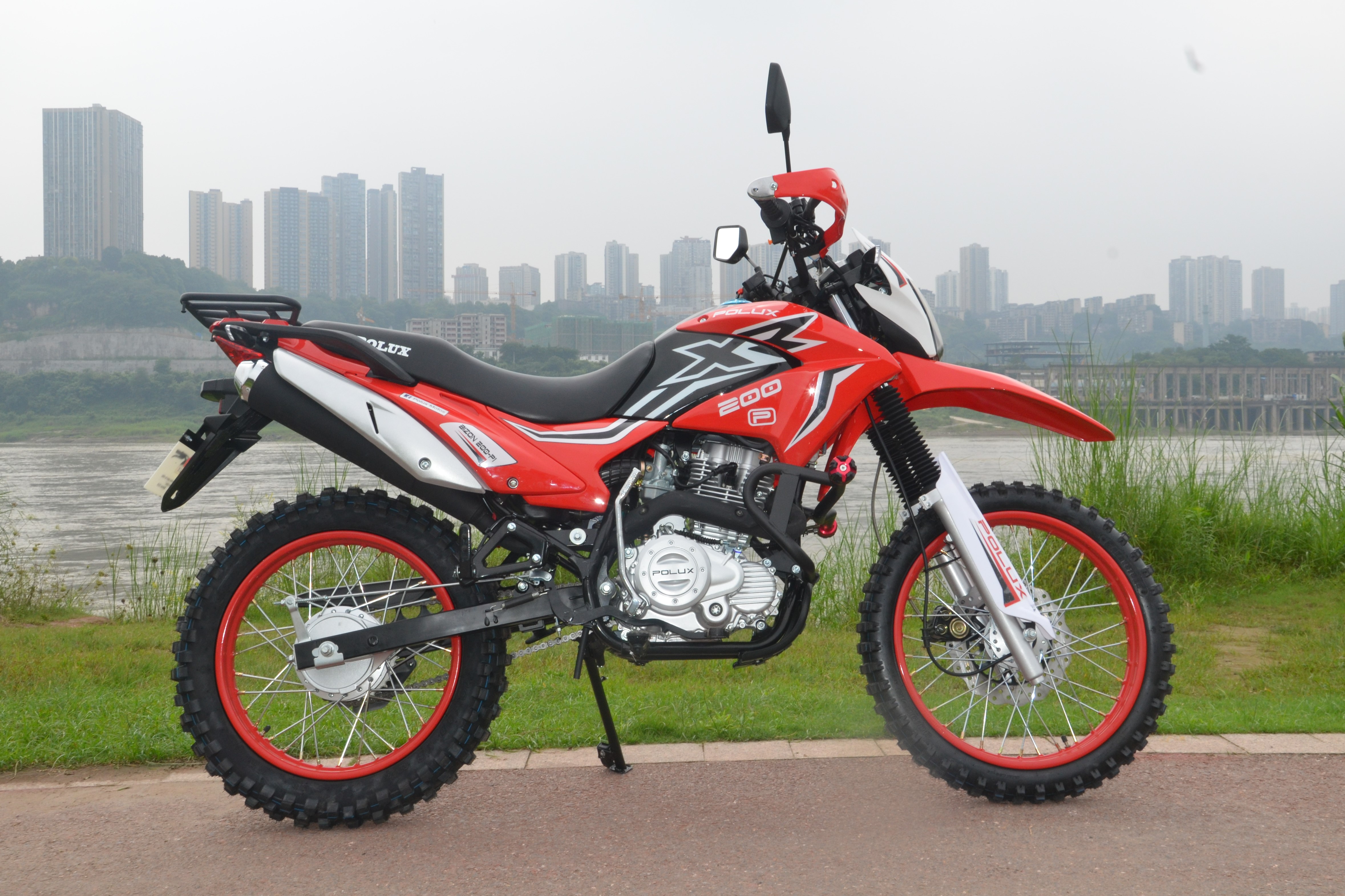 Top Speed 105Kmph Cross Sport Motorcycles 250cc Road Legal Dirt Bike