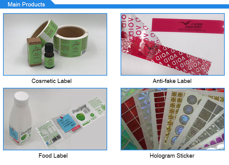 UV Printing Electronic Printable Self Adhesive Labels Waterproof