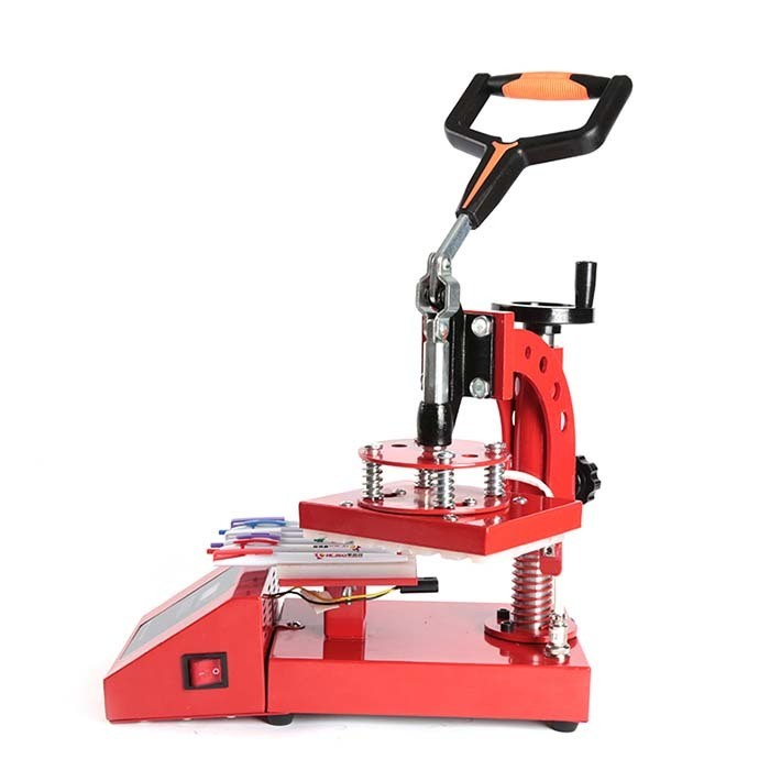 Manual Red Pen Heat Transfer Press Machine Customized Sublimation Pen Printing Machine