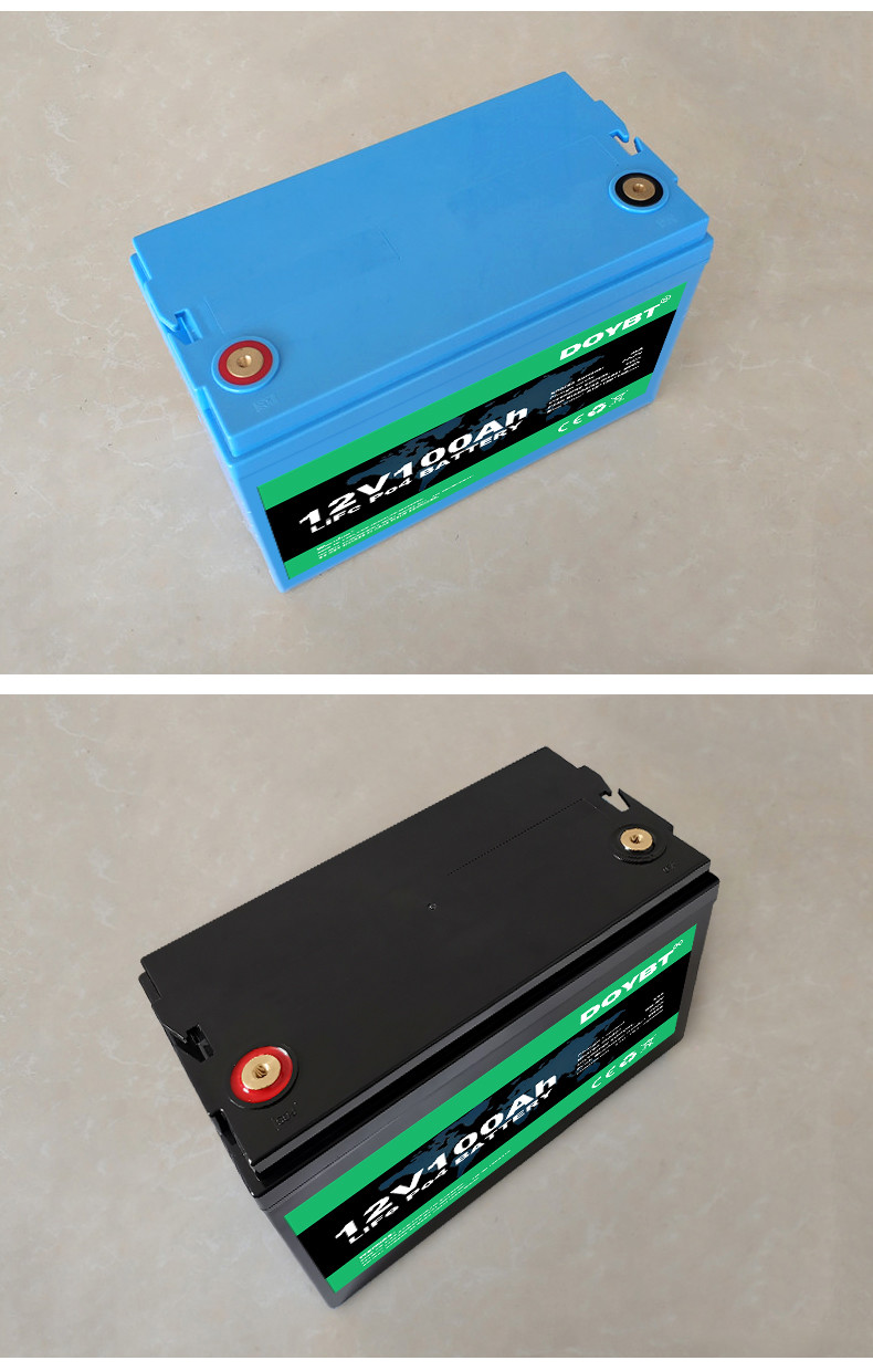 Compact 12v Lithium Ion Rechargeable Battery Pack Lifepo4 100ah
