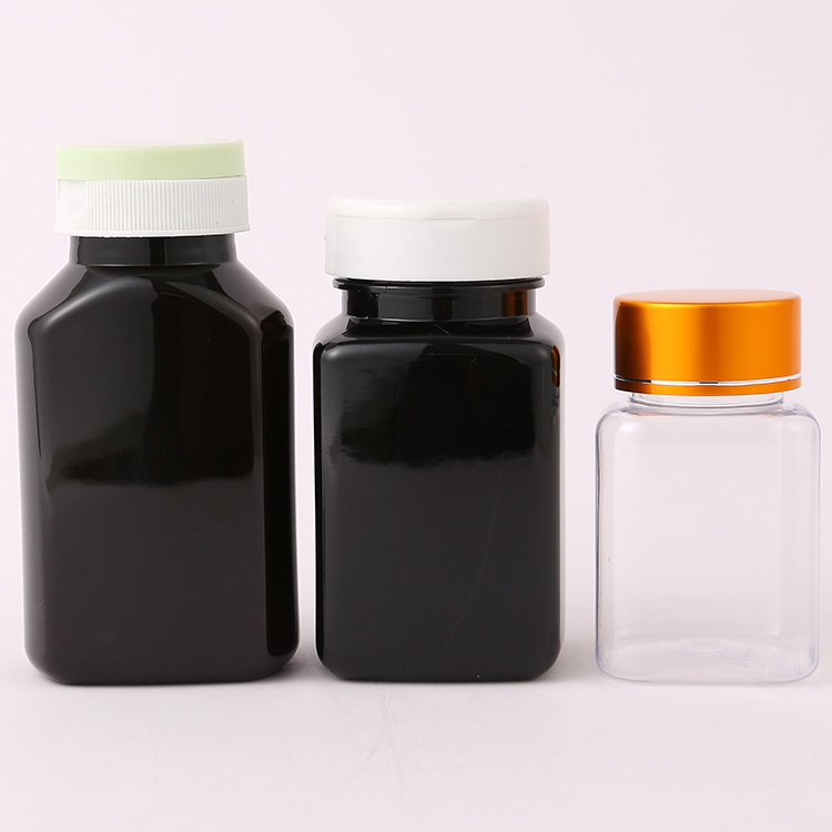 Vitamin Pill Capsule Nutrition Products Plastic Empty Bottle With Flip