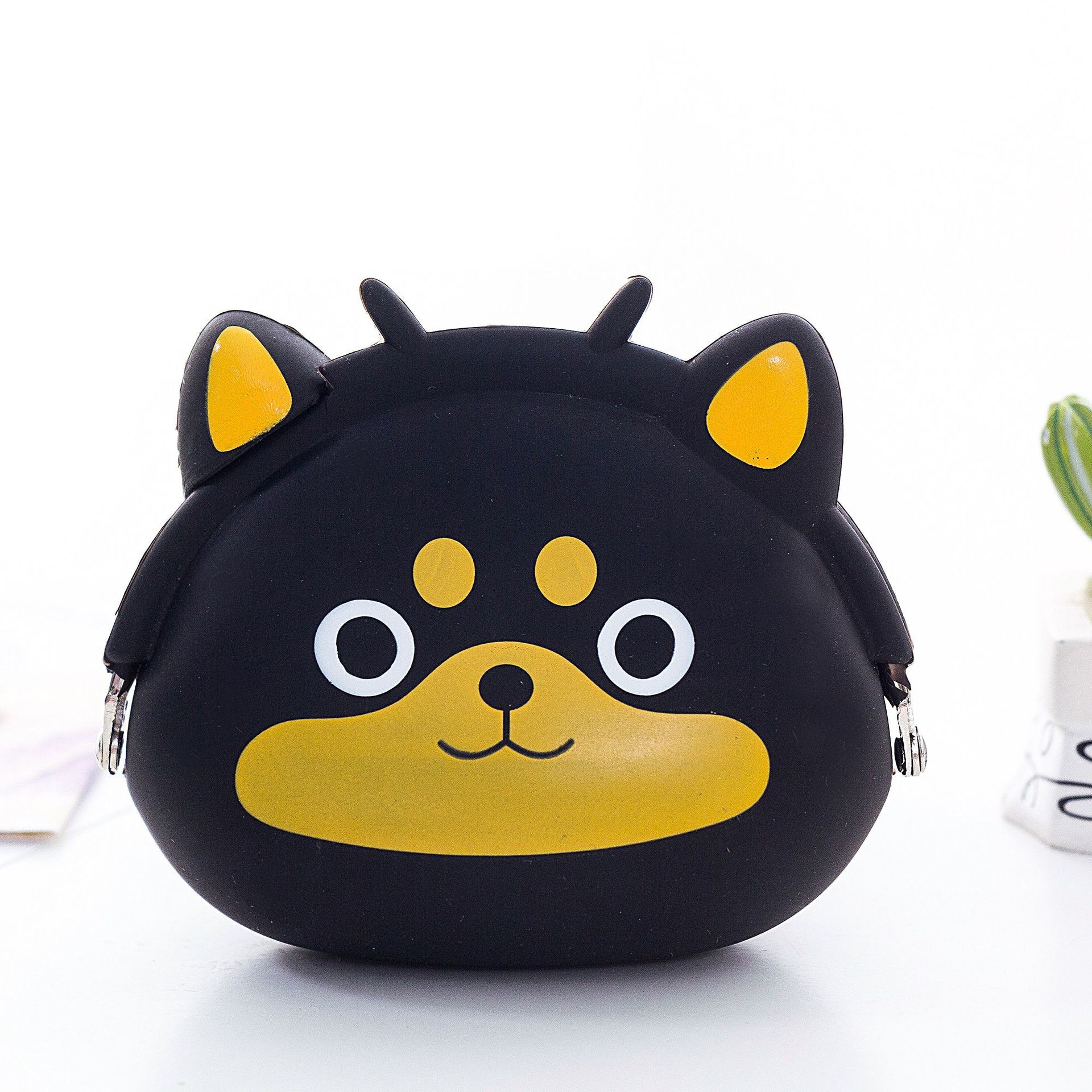Waterproof Colorful Silicone Pencil Pouch Aesthetic Portable Pen Bag Stylish Office School Supplies Christmas Gift