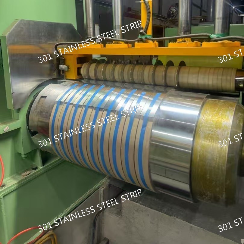301 Stainless Steel Strip Full Hard Temper Custom Width / Thickness For Spring Clip Manufacturing