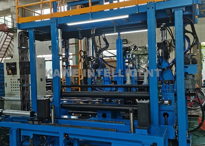 300-1500mm Horizontal Pull Through Welding Machine H Beam Automatic SAW